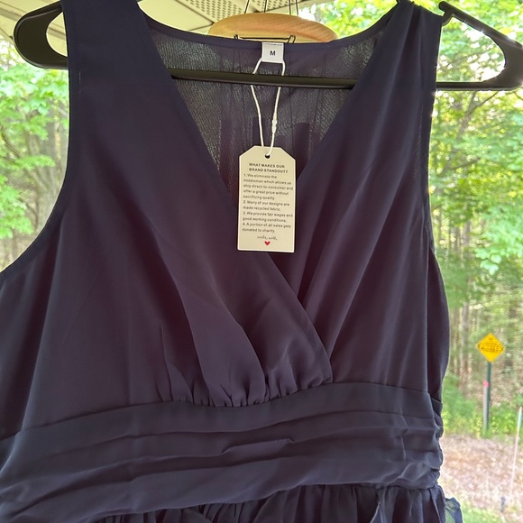 COPY - Cute ruffle dress. Wore once! - Picture 2 of 3